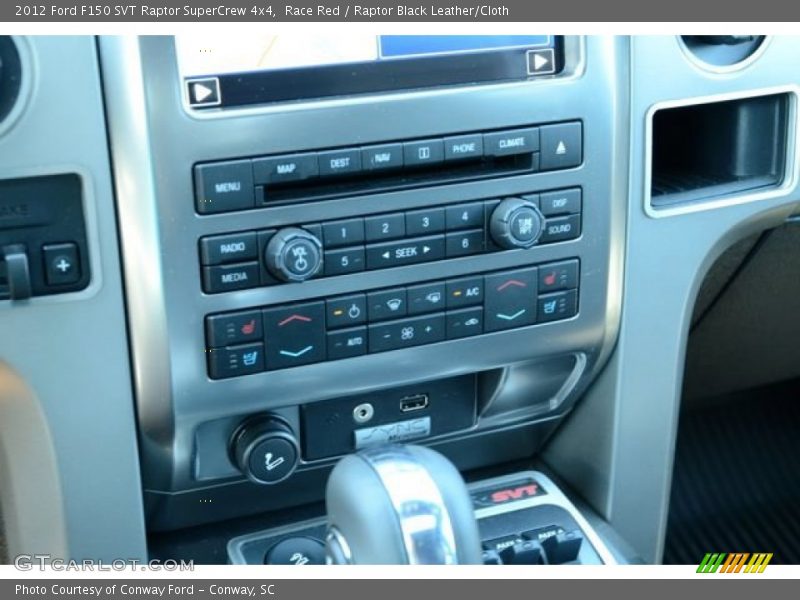 Race Red / Raptor Black Leather/Cloth 2012 Ford F150 SVT Raptor SuperCrew 4x4