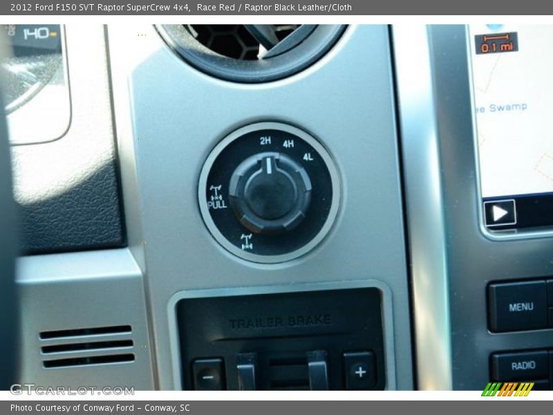 Race Red / Raptor Black Leather/Cloth 2012 Ford F150 SVT Raptor SuperCrew 4x4