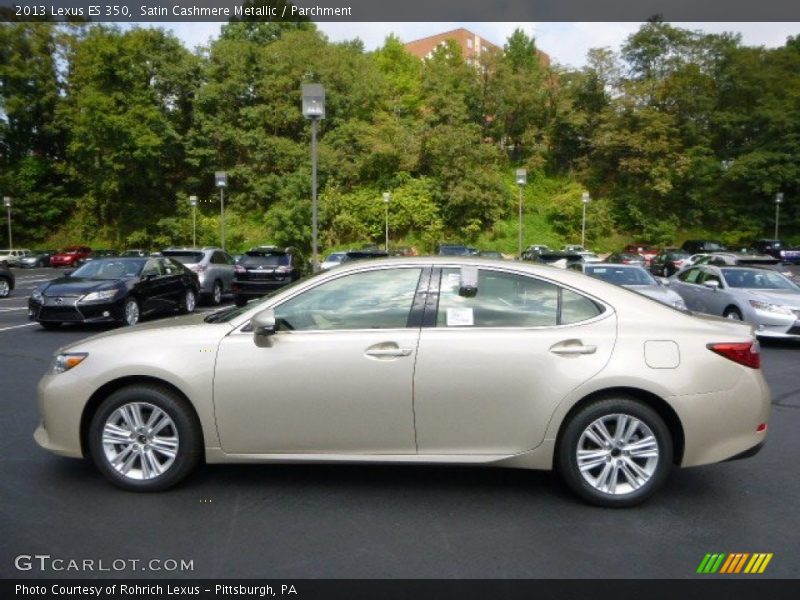 Satin Cashmere Metallic / Parchment 2013 Lexus ES 350