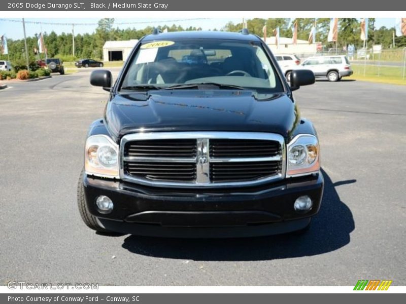 Black / Medium Slate Gray 2005 Dodge Durango SLT
