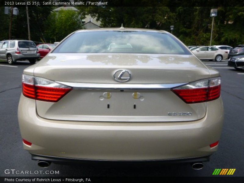 Satin Cashmere Metallic / Parchment 2013 Lexus ES 350