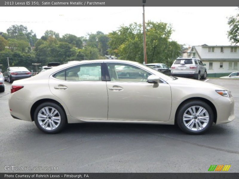 Satin Cashmere Metallic / Parchment 2013 Lexus ES 350