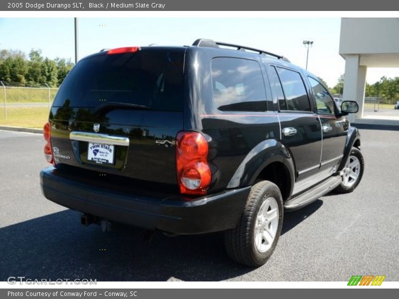 Black / Medium Slate Gray 2005 Dodge Durango SLT