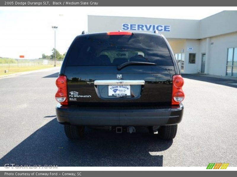 Black / Medium Slate Gray 2005 Dodge Durango SLT