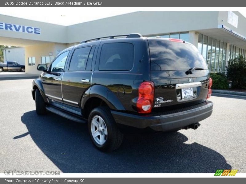 Black / Medium Slate Gray 2005 Dodge Durango SLT