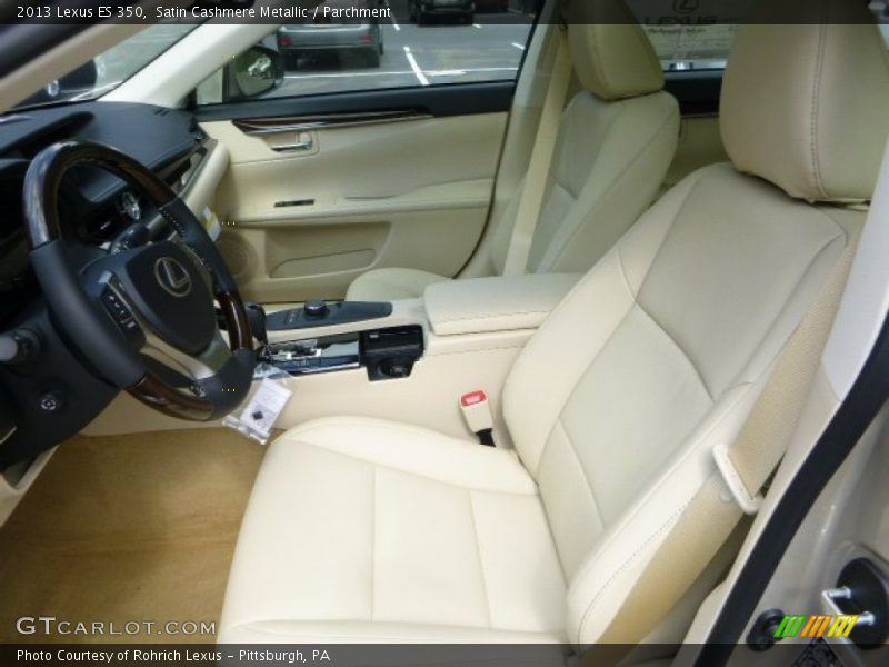 Satin Cashmere Metallic / Parchment 2013 Lexus ES 350