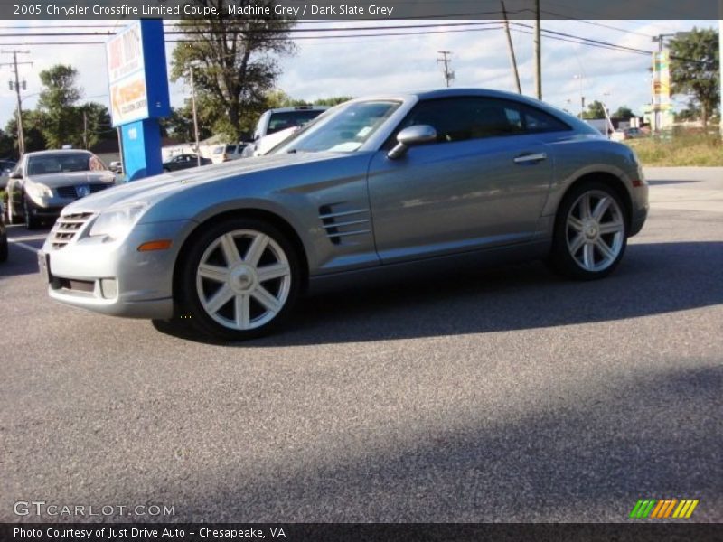 Machine Grey / Dark Slate Grey 2005 Chrysler Crossfire Limited Coupe