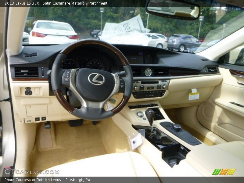 Satin Cashmere Metallic / Parchment 2013 Lexus ES 350