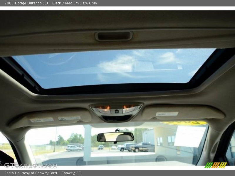 Black / Medium Slate Gray 2005 Dodge Durango SLT