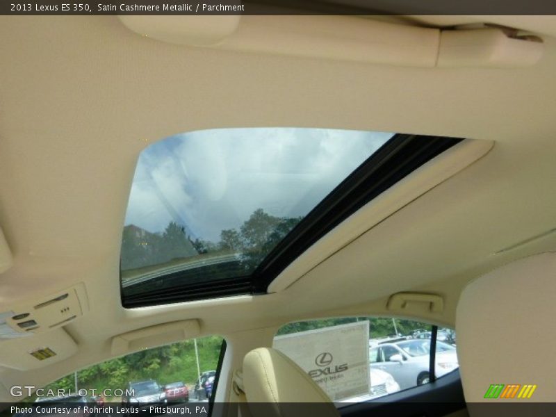 Satin Cashmere Metallic / Parchment 2013 Lexus ES 350
