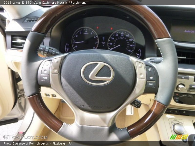 Satin Cashmere Metallic / Parchment 2013 Lexus ES 350