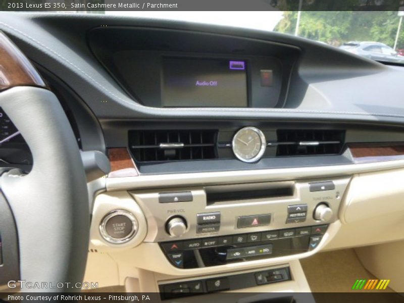 Satin Cashmere Metallic / Parchment 2013 Lexus ES 350