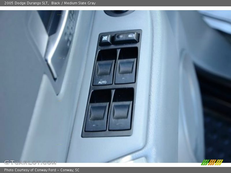 Black / Medium Slate Gray 2005 Dodge Durango SLT