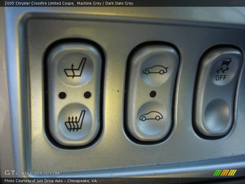 Machine Grey / Dark Slate Grey 2005 Chrysler Crossfire Limited Coupe