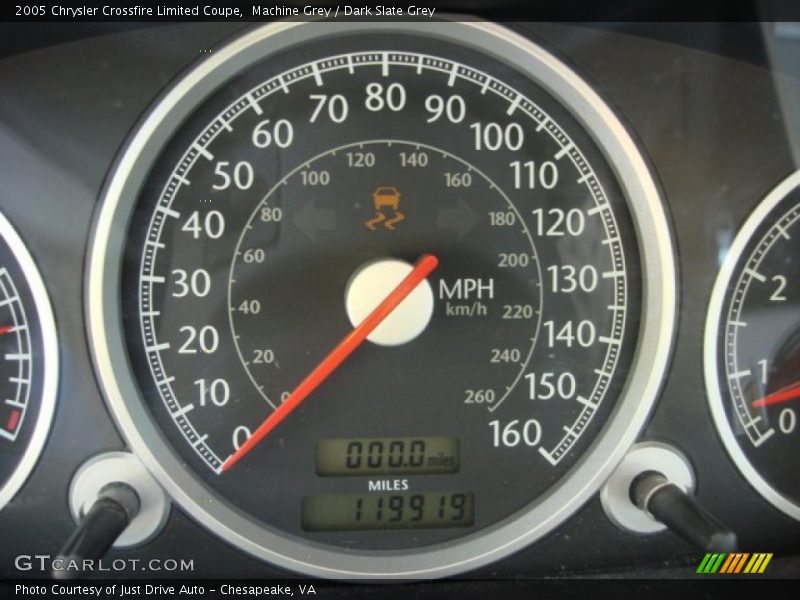 Machine Grey / Dark Slate Grey 2005 Chrysler Crossfire Limited Coupe