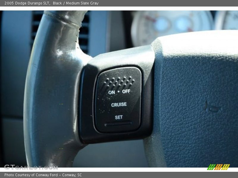 Black / Medium Slate Gray 2005 Dodge Durango SLT