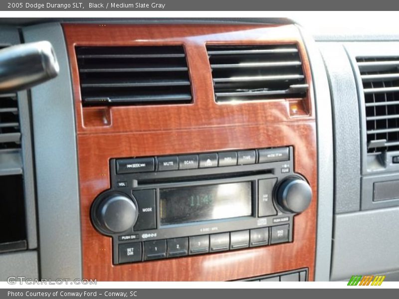 Black / Medium Slate Gray 2005 Dodge Durango SLT