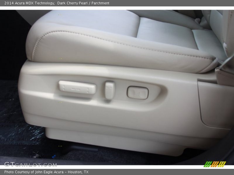 Dark Cherry Pearl / Parchment 2014 Acura MDX Technology