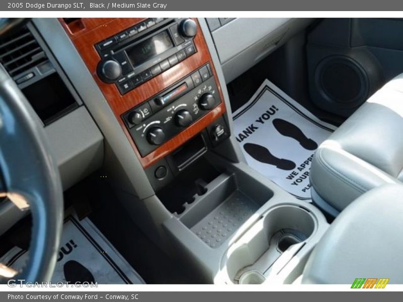 Black / Medium Slate Gray 2005 Dodge Durango SLT