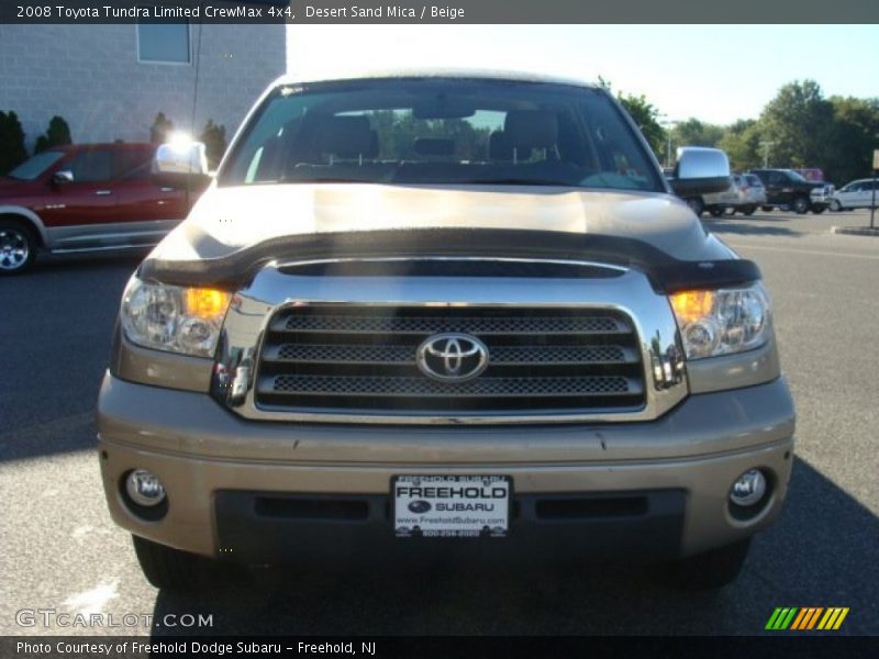 Desert Sand Mica / Beige 2008 Toyota Tundra Limited CrewMax 4x4