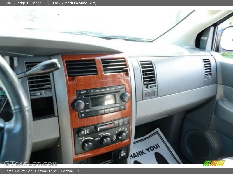 Black / Medium Slate Gray 2005 Dodge Durango SLT