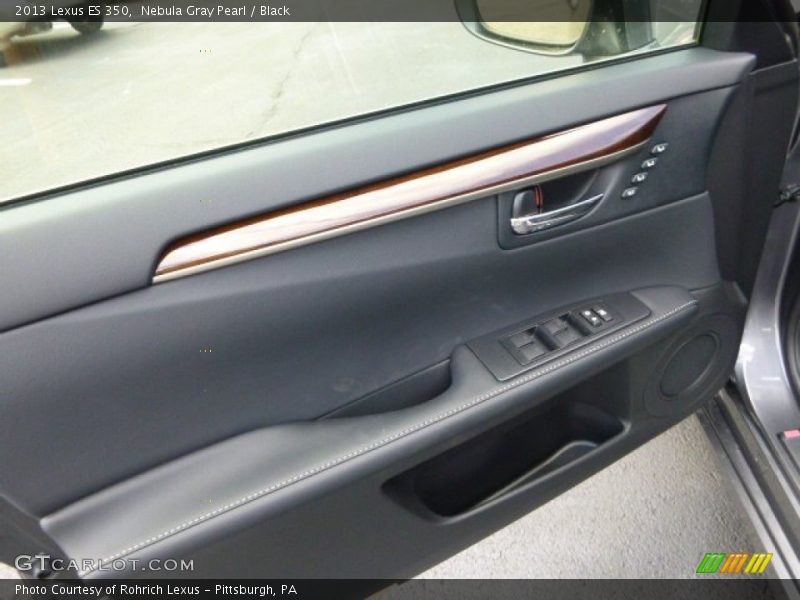 Nebula Gray Pearl / Black 2013 Lexus ES 350