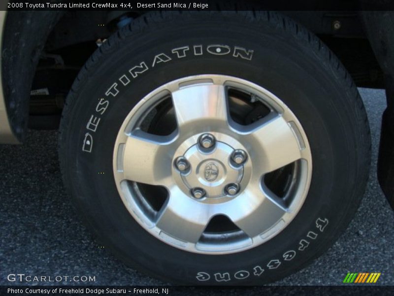 Desert Sand Mica / Beige 2008 Toyota Tundra Limited CrewMax 4x4