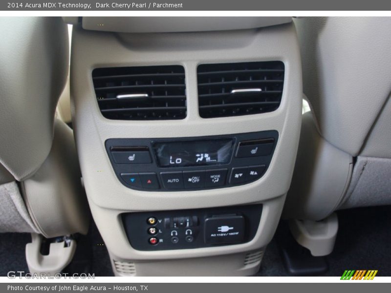 Dark Cherry Pearl / Parchment 2014 Acura MDX Technology