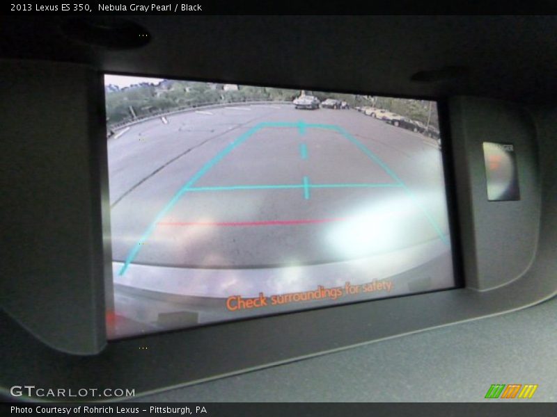 Nebula Gray Pearl / Black 2013 Lexus ES 350