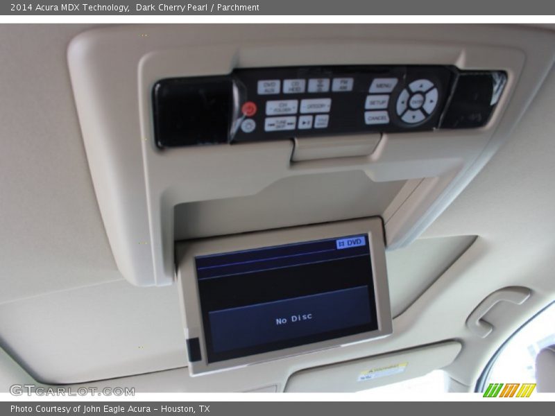 Dark Cherry Pearl / Parchment 2014 Acura MDX Technology