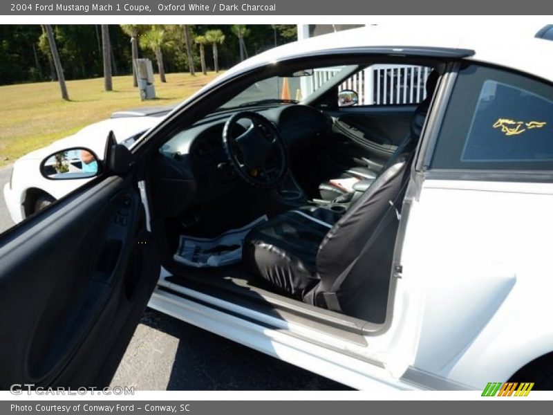 Oxford White / Dark Charcoal 2004 Ford Mustang Mach 1 Coupe