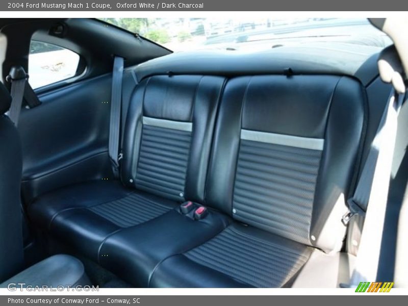 Oxford White / Dark Charcoal 2004 Ford Mustang Mach 1 Coupe