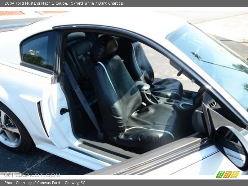 Oxford White / Dark Charcoal 2004 Ford Mustang Mach 1 Coupe