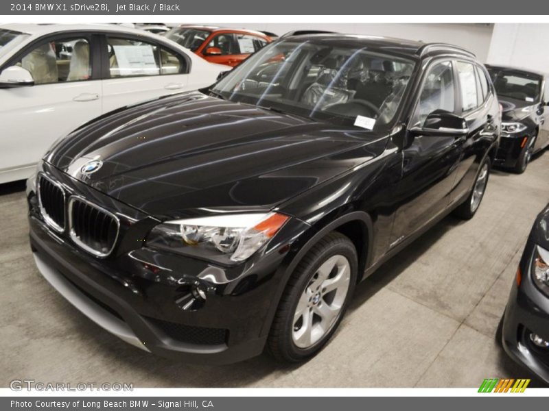 Jet Black / Black 2014 BMW X1 sDrive28i