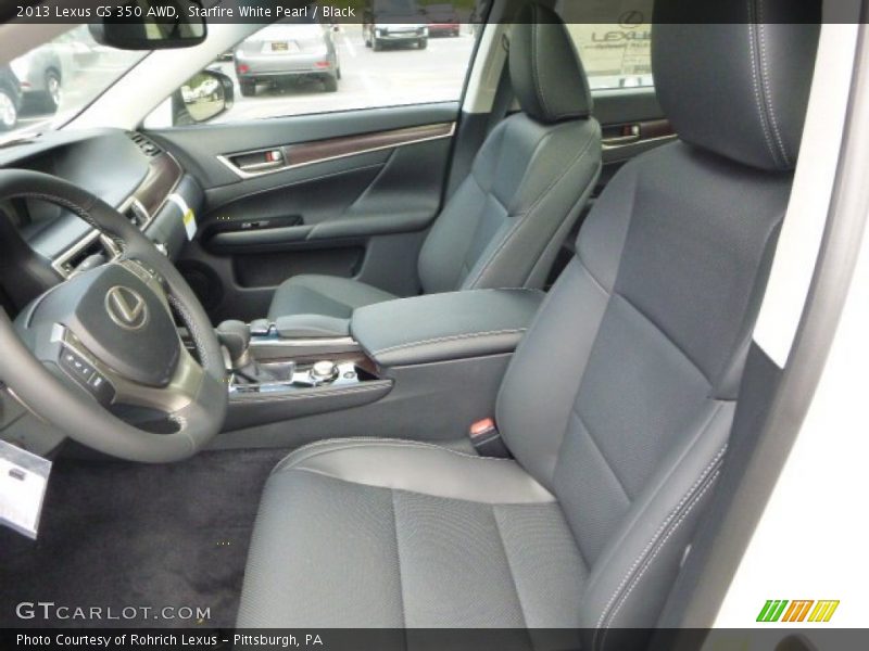 Starfire White Pearl / Black 2013 Lexus GS 350 AWD