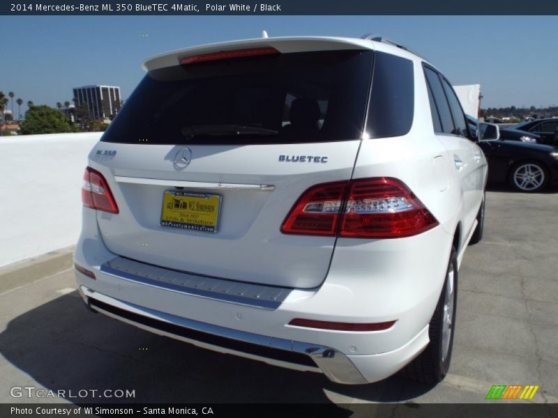 Polar White / Black 2014 Mercedes-Benz ML 350 BlueTEC 4Matic