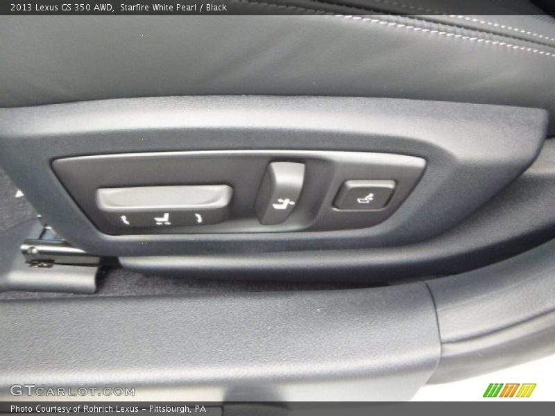 Starfire White Pearl / Black 2013 Lexus GS 350 AWD