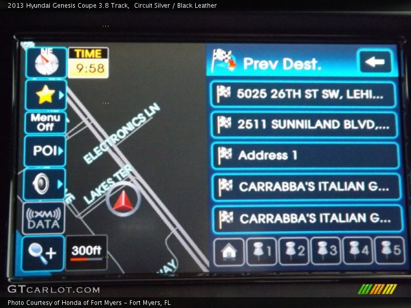 Circuit Silver / Black Leather 2013 Hyundai Genesis Coupe 3.8 Track