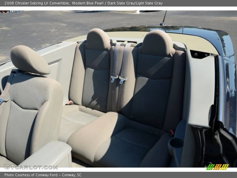 Modern Blue Pearl / Dark Slate Gray/Light Slate Gray 2008 Chrysler Sebring LX Convertible