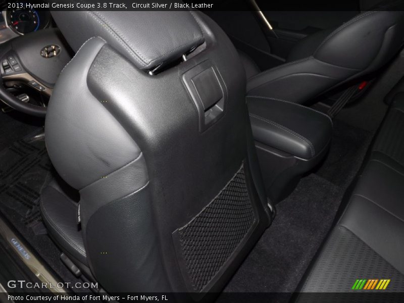 Circuit Silver / Black Leather 2013 Hyundai Genesis Coupe 3.8 Track
