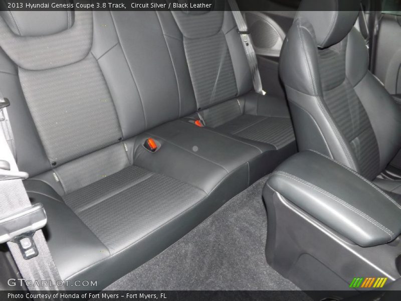 Circuit Silver / Black Leather 2013 Hyundai Genesis Coupe 3.8 Track
