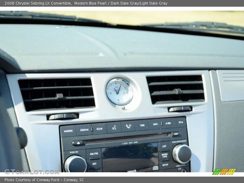 Modern Blue Pearl / Dark Slate Gray/Light Slate Gray 2008 Chrysler Sebring LX Convertible