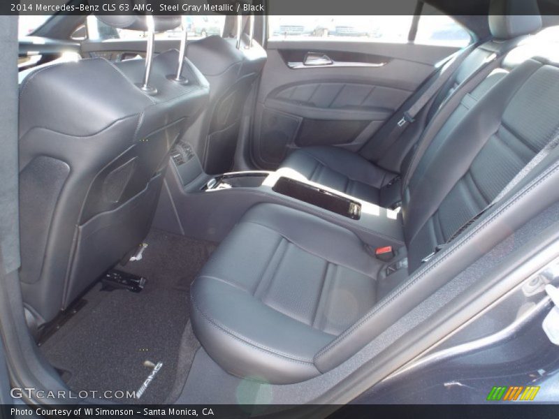 Steel Gray Metallic / Black 2014 Mercedes-Benz CLS 63 AMG