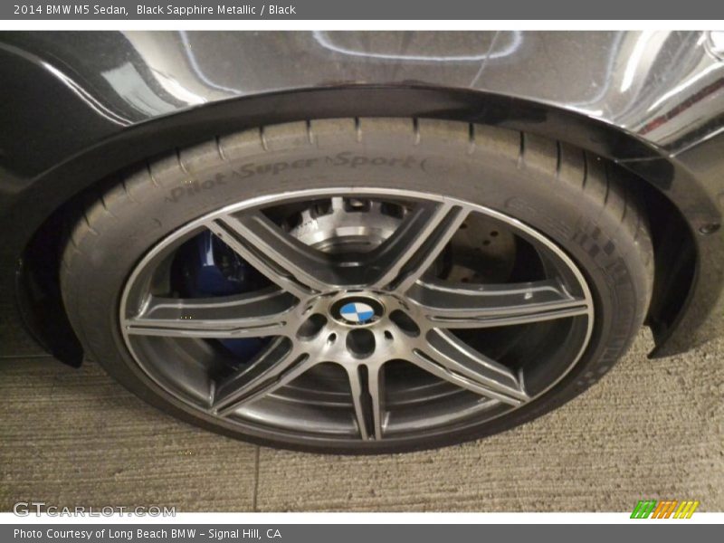 Black Sapphire Metallic / Black 2014 BMW M5 Sedan