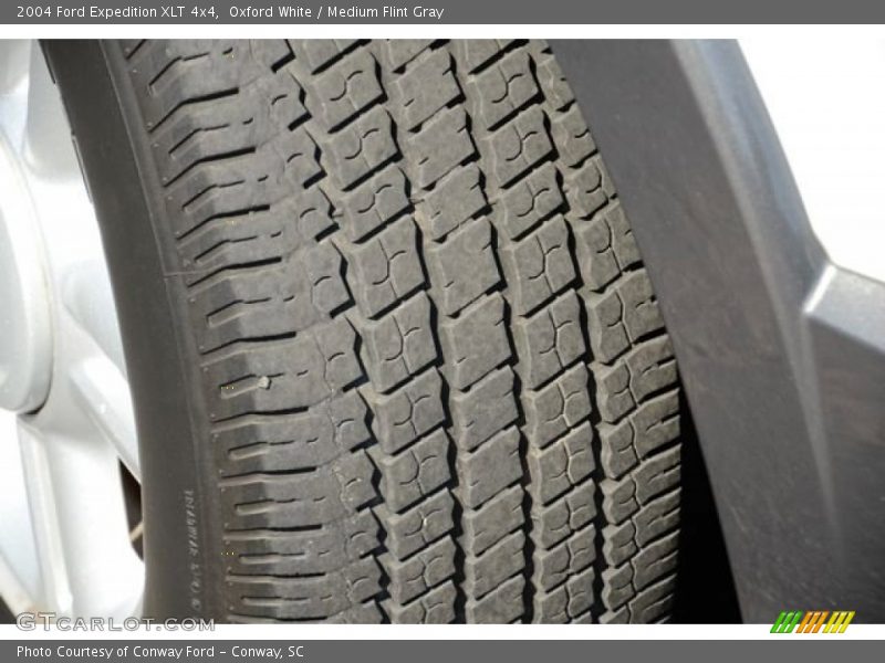 Oxford White / Medium Flint Gray 2004 Ford Expedition XLT 4x4