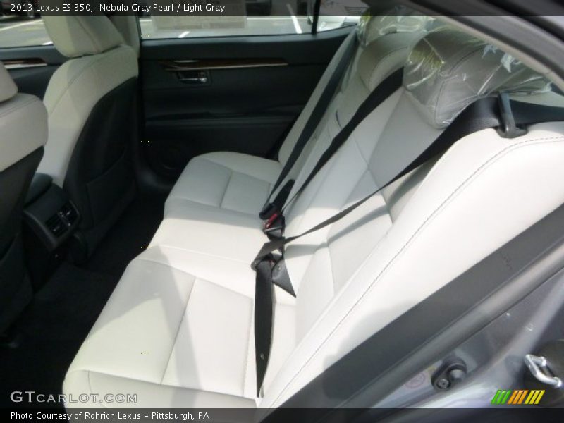 Nebula Gray Pearl / Light Gray 2013 Lexus ES 350