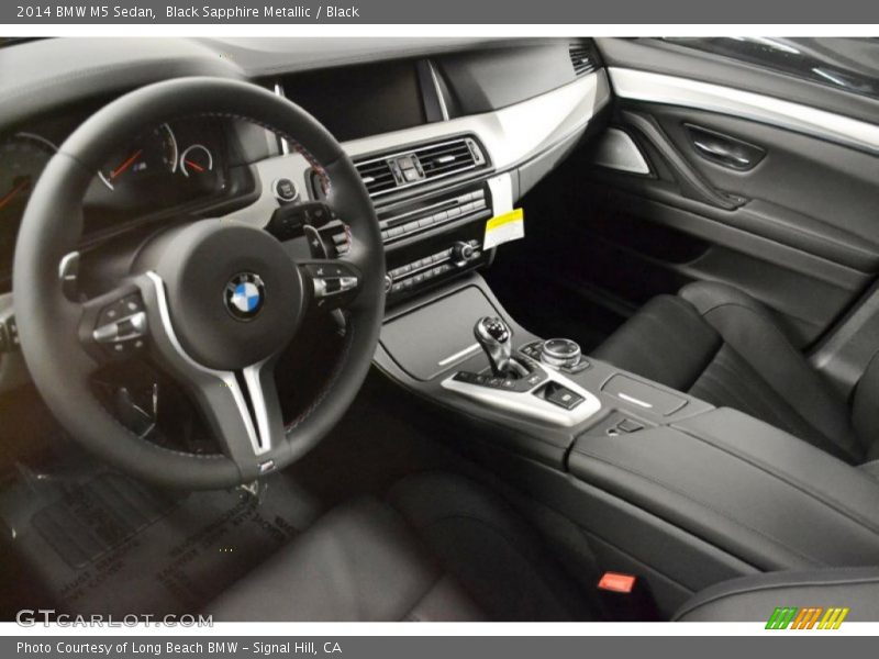 Black Sapphire Metallic / Black 2014 BMW M5 Sedan