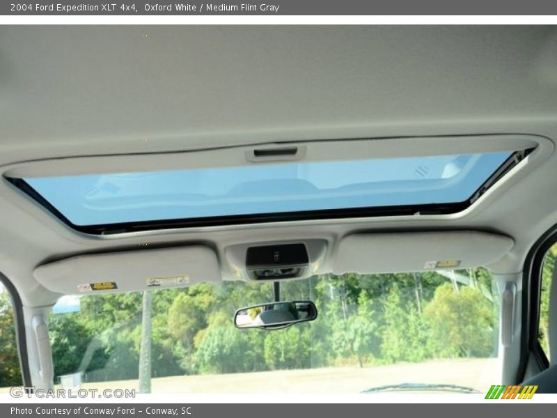 Oxford White / Medium Flint Gray 2004 Ford Expedition XLT 4x4
