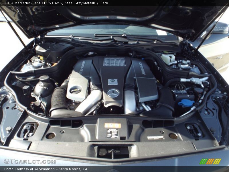  2014 CLS 63 AMG Engine - 5.5 AMG Liter biturbo DOHC 32-Valve VVT V8