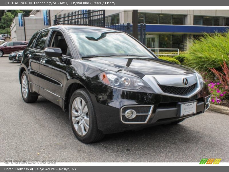 Crystal Black Pearl / Ebony 2011 Acura RDX Technology SH-AWD